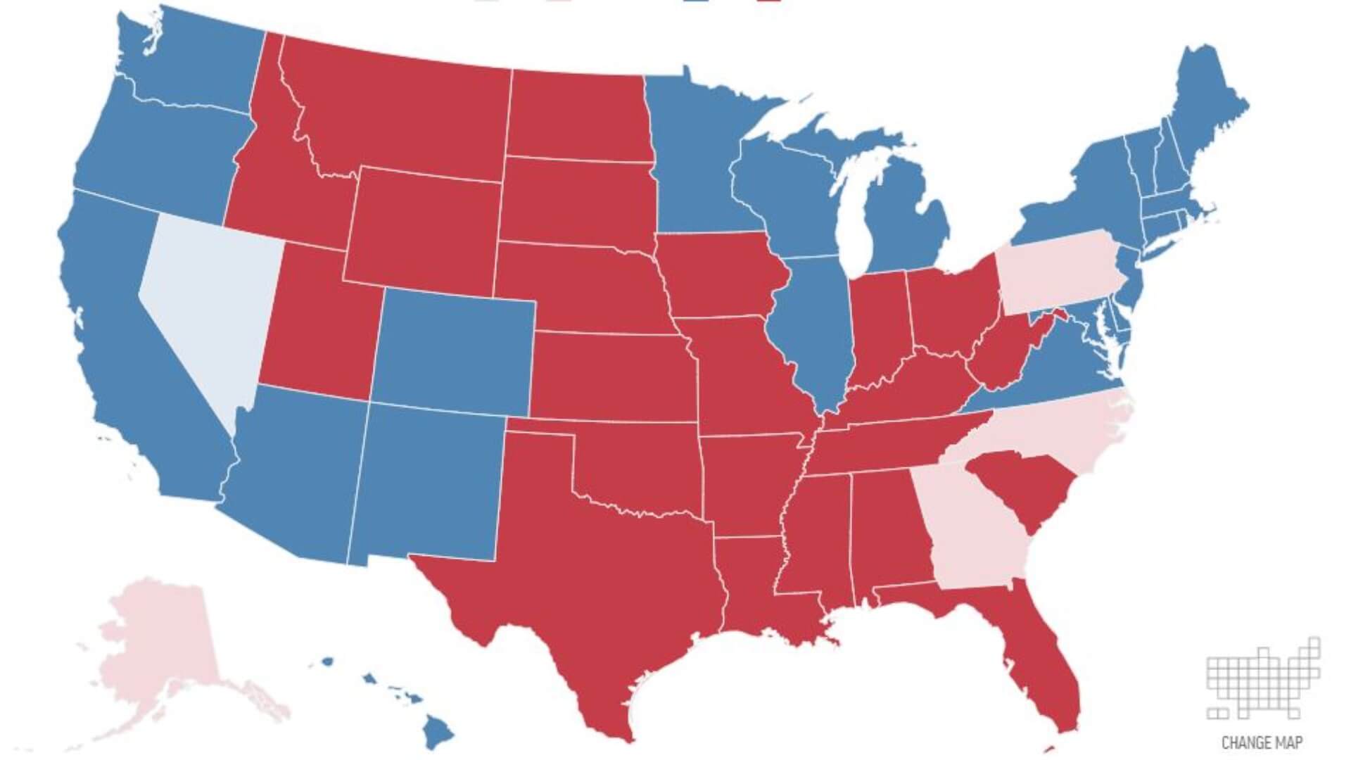 2020 United States Electoral Map